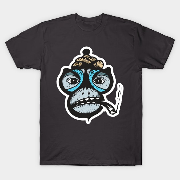t-shirt monkey T-Shirt by Alrosa